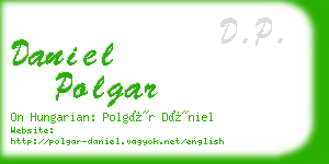 daniel polgar business card